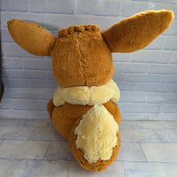 
              Pokemon Eevee Life Size Plush Japan Pokemon Center 2023 Fluffy Sitting Eevee
            