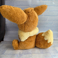 
              Pokemon Eevee Life Size Plush Japan Pokemon Center 2023 Fluffy Sitting Eevee
            