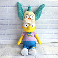 
              Bart Simpson Krusty The Clown Plush Toy Fan Hat Baseball Cap 19” - Vintage 2004
            