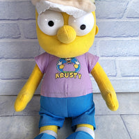 
              Bart Simpson Krusty The Clown Plush Toy Fan Hat Baseball Cap 19” - Vintage 2004
            
