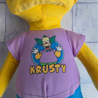 
              Bart Simpson Krusty The Clown Plush Toy Fan Hat Baseball Cap 19” - Vintage 2004
            