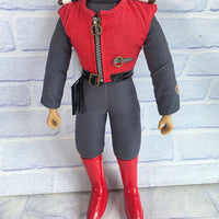 
              Captain Scarlet Talking Figure Plush Vintage 2001 Working With Hat Carlton
            