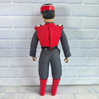 
              Captain Scarlet Talking Figure Plush Vintage 2001 Working With Hat Carlton
            