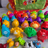 
              Gogos Crazy Bones Bundle Backpack + Big Head Star Monsters Collectable Character
            
