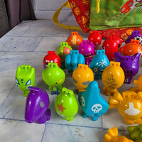 
              Gogos Crazy Bones Bundle Backpack + Big Head Star Monsters Collectable Character
            