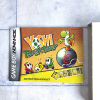 
              Yoshi's Universal Gravitation Topsy Turvy GBA Game Boy Advance Box Manual
            