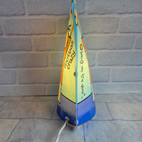 
              Football Crazy Lamp Bang On The Door Vintage 2003 Blue Kids Bedroom
            