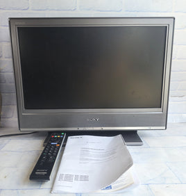 Sony Bravia KDL-20S3020 LCD TV Retro Gaming Monitor HDMI, SCART, VGA + Remote