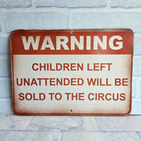 
              American Circus Wooden Sign Bundle Hand Painted Vintage Fairground Carnival
            