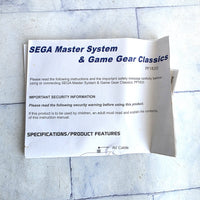 
              AtGames Sega Master System + Game Gear Classics Plug and Play TV Console Rare
            