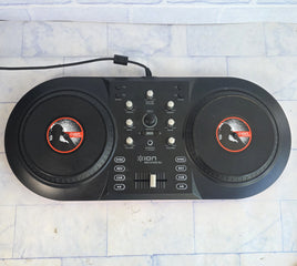 Ion Discover DJ Computer DJ System Decks Dual Turntable USB Controller Scratch