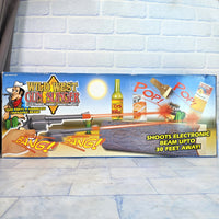 
              Tin Can Alley Wild West Gunslinger Electronic Target Shooting Game - Working Box
            