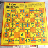 
              Take The Brain Board Game Parker Family Strategy 1970 - Complete Great Condition
            