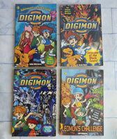 
              Digimon Book Set Bundle Volume 1 - 4 Vintage 2000 Adventures on File Island
            