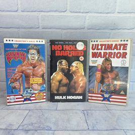 WWF VHS Bundle No Holds Barred Hulk Hogan Return Of Ultimate Warrior