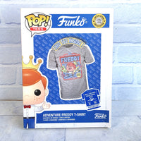 
              Adventure Freddy T-shirt Funko Pop Tees Grey XL New In Box
            