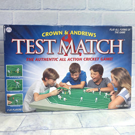 Test Match Cricket Game Crown + Andrews Board Game - Complete In Box