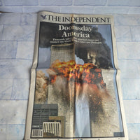 
              9/11 Twin Towers Newspaper Bundle - Independent Toronto Star Daily Mail UK Mail
            