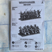 
              Warhammer High Elf Shadow Warriors Unused In Box
            