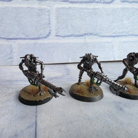 
              Warhammer 40K Necron Warriors + Scarabs Bundle Assembled Well Painted Based
            
