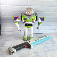 
              Buzz Lightyear Figure + Laser Blade DX Bundle Lights And Sounds Disney Store
            