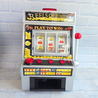 
              One Arm Bandit Slot Fruit Machine Light and Sound In Box - Working Great Conditi
            