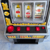 
              One Arm Bandit Slot Fruit Machine Light and Sound In Box - Working Great Conditi
            
