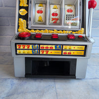
              One Arm Bandit Slot Fruit Machine Light and Sound In Box - Working Great Conditi
            