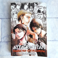 
              Attack on Titan Character Encyclopedia Manga Book
            
