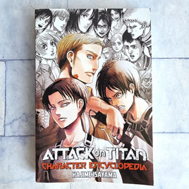 Attack on Titan Character Encyclopedia Manga Book