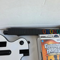 
              Nintendo Wii Guitar Hero 3 Legends Of Rock Les Paul Guitar Controller Box & Game
            