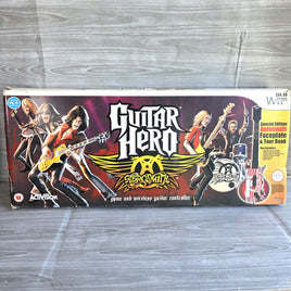 Nintendo Wii Guitar Hero Aerosmith Controller In Box Rare