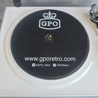 
              GPO Jive 3-Speed Retro Turntable USB MP3 Radio Tuner CD Player Space Age
            