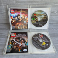 
              Playstation 3 Lego Game Bundle Lord Of The Rings Pirates Carribean Indiana Jones
            