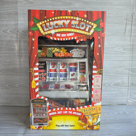 One Arm Bandit Slot Fruit Machine Light and Sound Lucky Slot New In Box