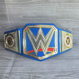 WWE Universal Championship Belt Wrestling Blue Mattel Kids Replica 2014
