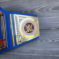 
              WWE Universal Championship Belt Wrestling Blue Mattel Kids Replica 2014
            