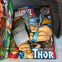 
              Eaglemoss Marvel Figure Collection Binder Magazine Set 50+ Magazines 1-50
            