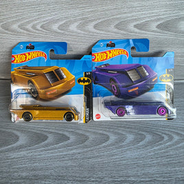 Hot Wheels Batman Batmobile Bundle Animated Series Gold Purple Variants