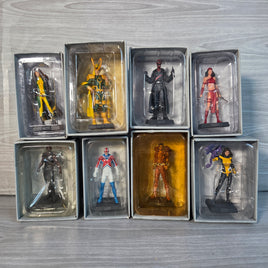 Eaglemoss Marvel Figurine Bundle Collection In Box Blade Rogue Loki Red Skull