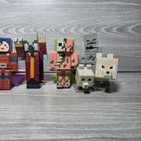 
              Minecraft Figure Bundle Official Mojang Jazwares Creeper Animals Accessories
            
