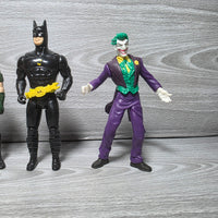 
              Batman Figure Bundle Robin Joker Vintage Kenner 1989 With Bat Belt
            