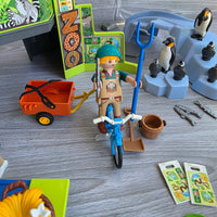 
              Playmobil My Life City Zoo 71600 Complete In Box - Animals, Figures Penguins
            