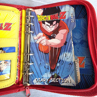 
              Dragon Ball Z Goku Stationery Binder  Set Pencil Diary Kit Vintage 2001 - Unused
            