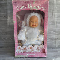 
              Baby Bunnies Anne Geddes Vintage 1997 Smiley Baby Immaculate In Box
            