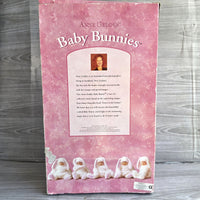 
              Baby Bunnies Anne Geddes Vintage 1997 Smiley Baby Immaculate In Box
            