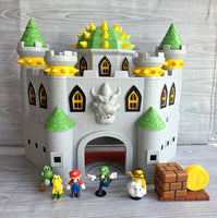 
              Super Mario Bowser Castle Deluxe Playset Bundle + Figures - Working Sounds
            