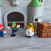 
              Super Mario Bowser Castle Deluxe Playset Bundle + Figures - Working Sounds
            