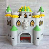 
              Super Mario Bowser Castle Deluxe Playset Bundle + Figures - Working Sounds
            