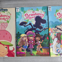 
              Strawberry Shortcake Comic Set Bundle Issue 0 1 2 IDW Rare
            